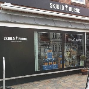 Sjold Burne ny butik